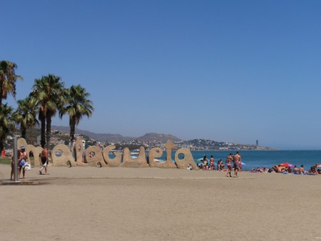 Malaga - Malagueta, het strand