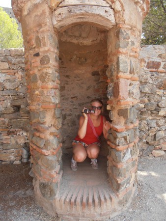 Volgens Annie was dit vroeger een wc..?